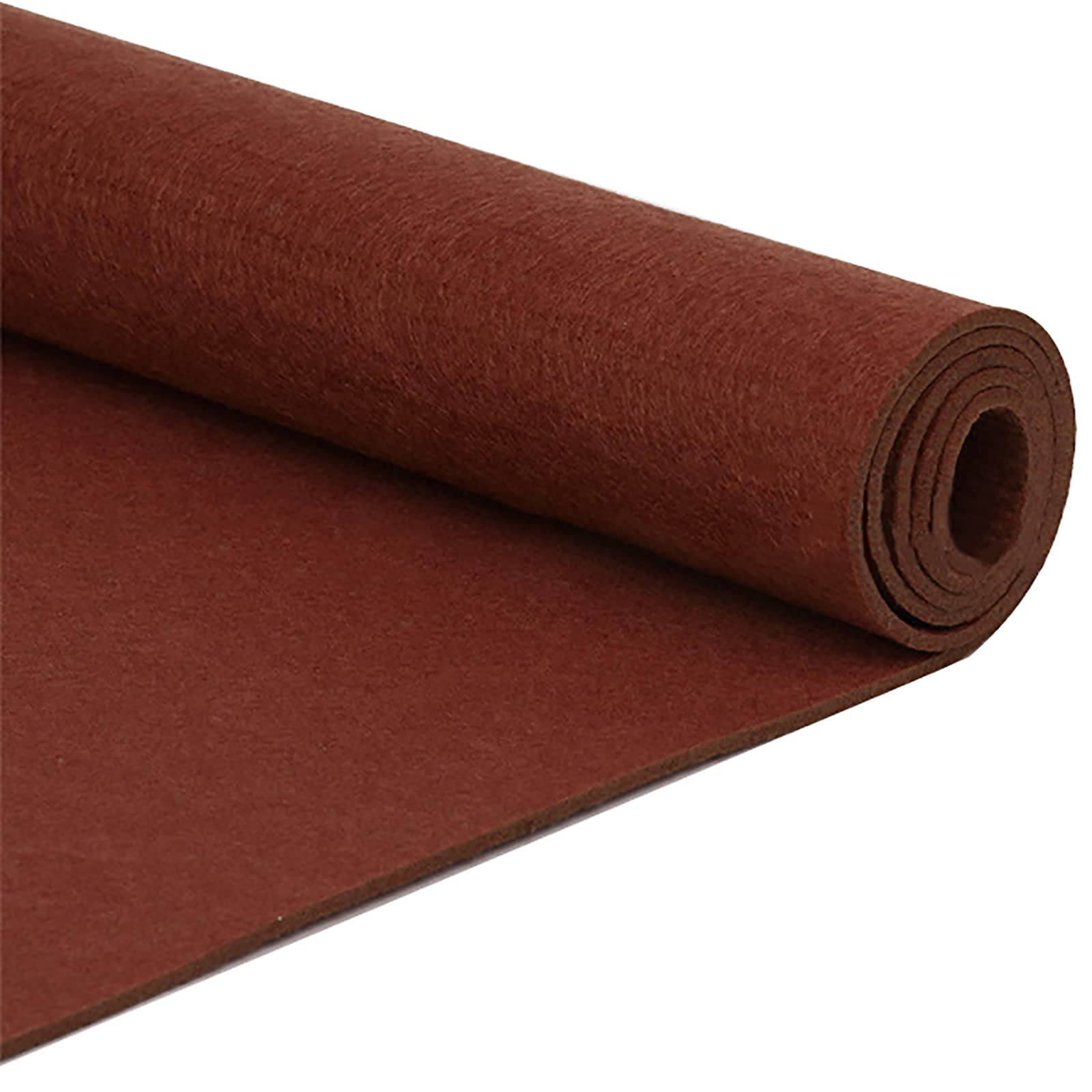 Felt Fabric Sheets,39.4" x 41.3"(1m x 1.05m) Craft Felt Fabric Sheets,Assorted Felt Stiff Fabric Square,for DIY Sewing Crafts,Patchwork,Decoration and Sewing Projects(Dark Brown)