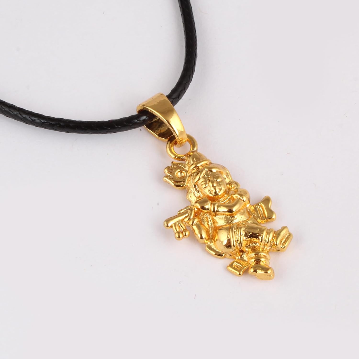 Rudra Empire Shree Krishna Bal Gopal with Bansuri Religious Pendant for Men Women - Image 2