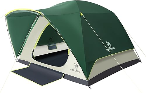 CAMEL CROWN Tents for Camping 46 Person Tent Waterproof Easy Setup Backpacking Tents