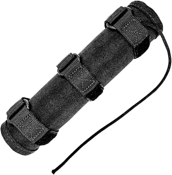 8 Inches HeatResistant Suppressor Cover with Burn Proof Suppressor Wrap Sleeve