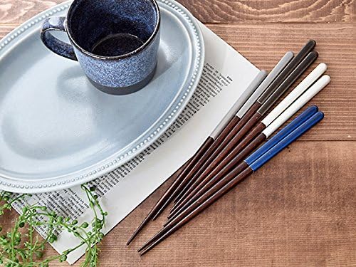 Miniatura 6 de Table ware East COCOE - Palillos de madera natural aptos para lavavajillas, fabricados en Japón (juego de 4 colores)