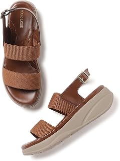 Marc Loire Women Smart Casual Platform Heel Fashion Sandal with Adjustable Strap Price In India