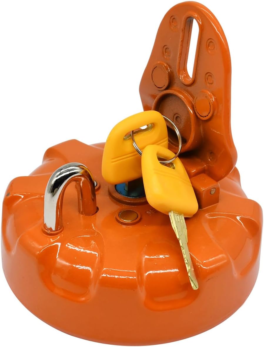 Fuel Tank Gas Cap With 2 Keys D100 Compatible With Doosan DX225 DX305 DX330 DX220-7