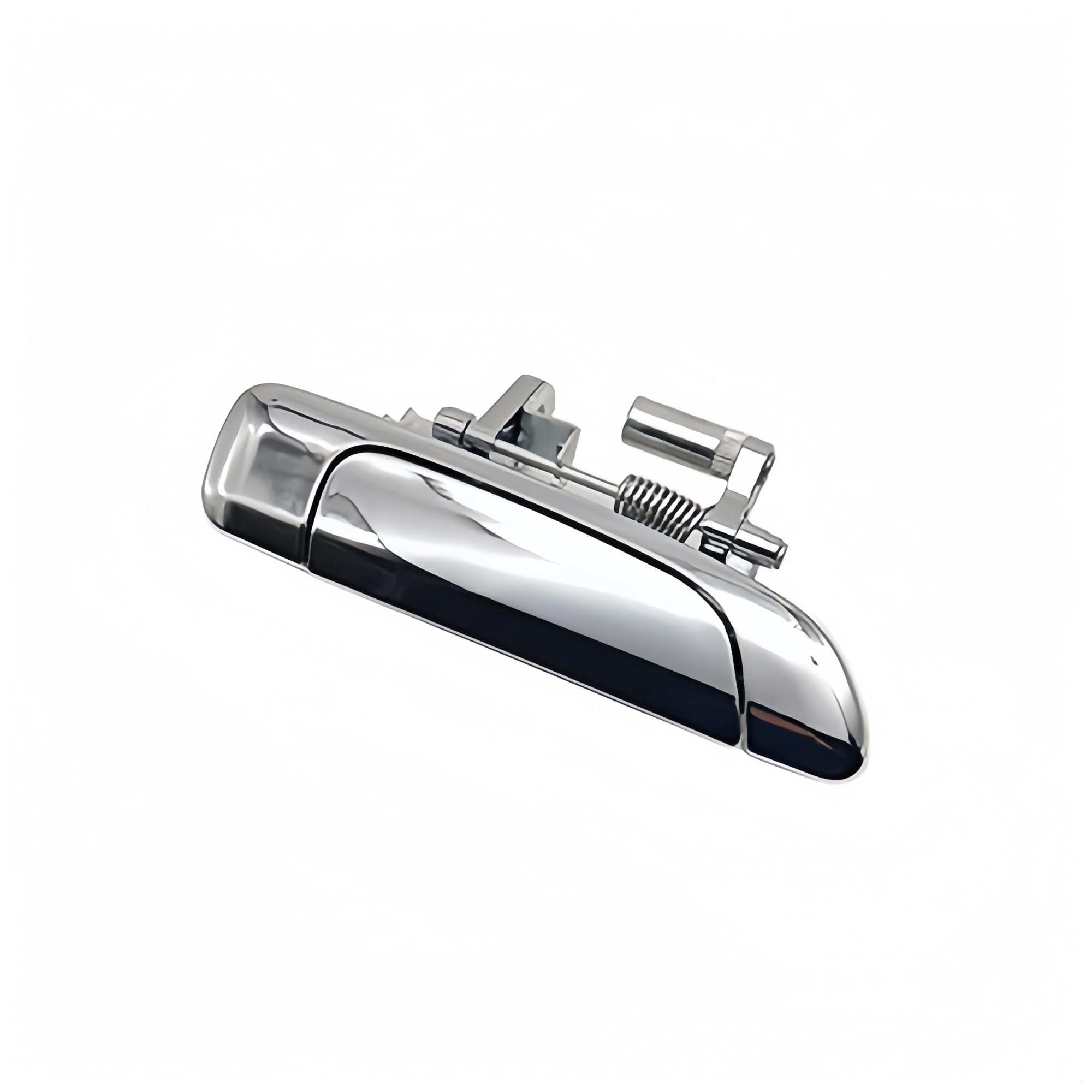Zynther Rear Right Car Outside Door Handle For Chrome Door Outer Handle Exterior For 2001-2005 For Honda For Civic 2002-2008(Rear Right)