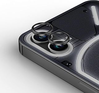 Nanospace NOTHING PHONE 2 İle Uyumlu Lens Koruyucu Tam Koruma Kamera Lens Koruyucu (Siyah)
