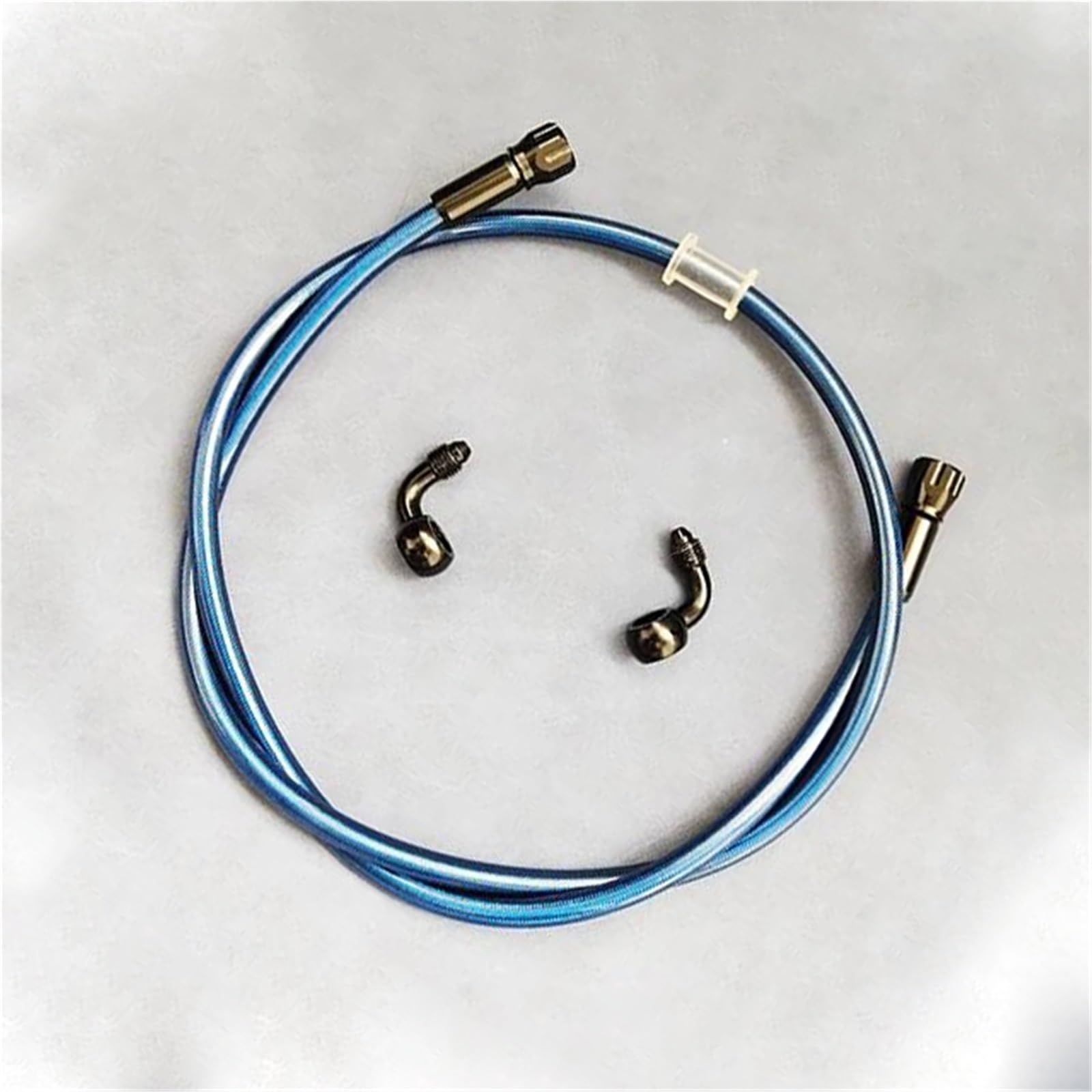 Flexible de frein AN3 M10 2000mm 90° pour moto hydraulique - 8