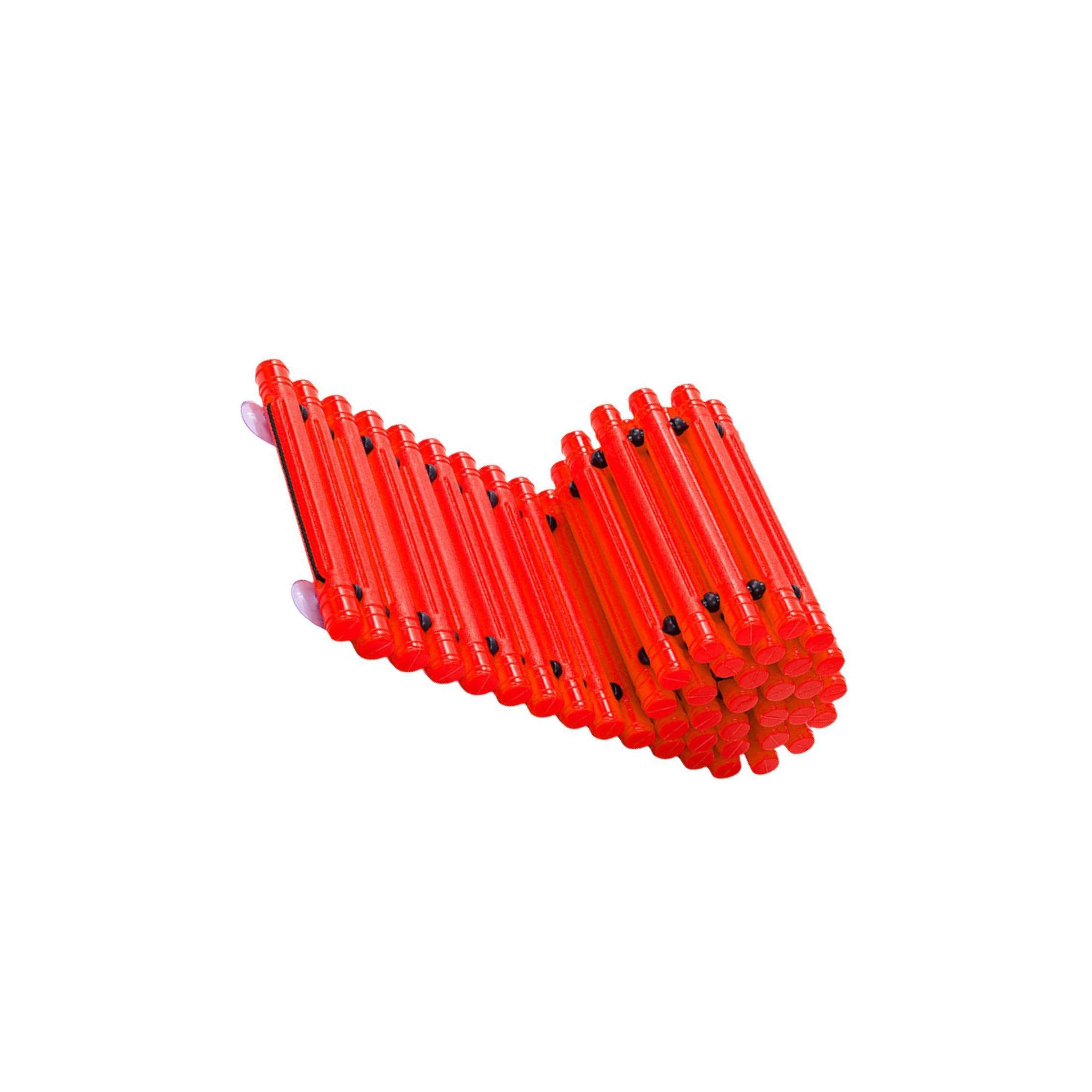 Juego Activo con Equipo de Juego Interactivo de Equilibrio Ligero para Exteriores para bebés Que apoya Las Habilidades motoras y la coordinación de, Rojo, 150x28.5cm