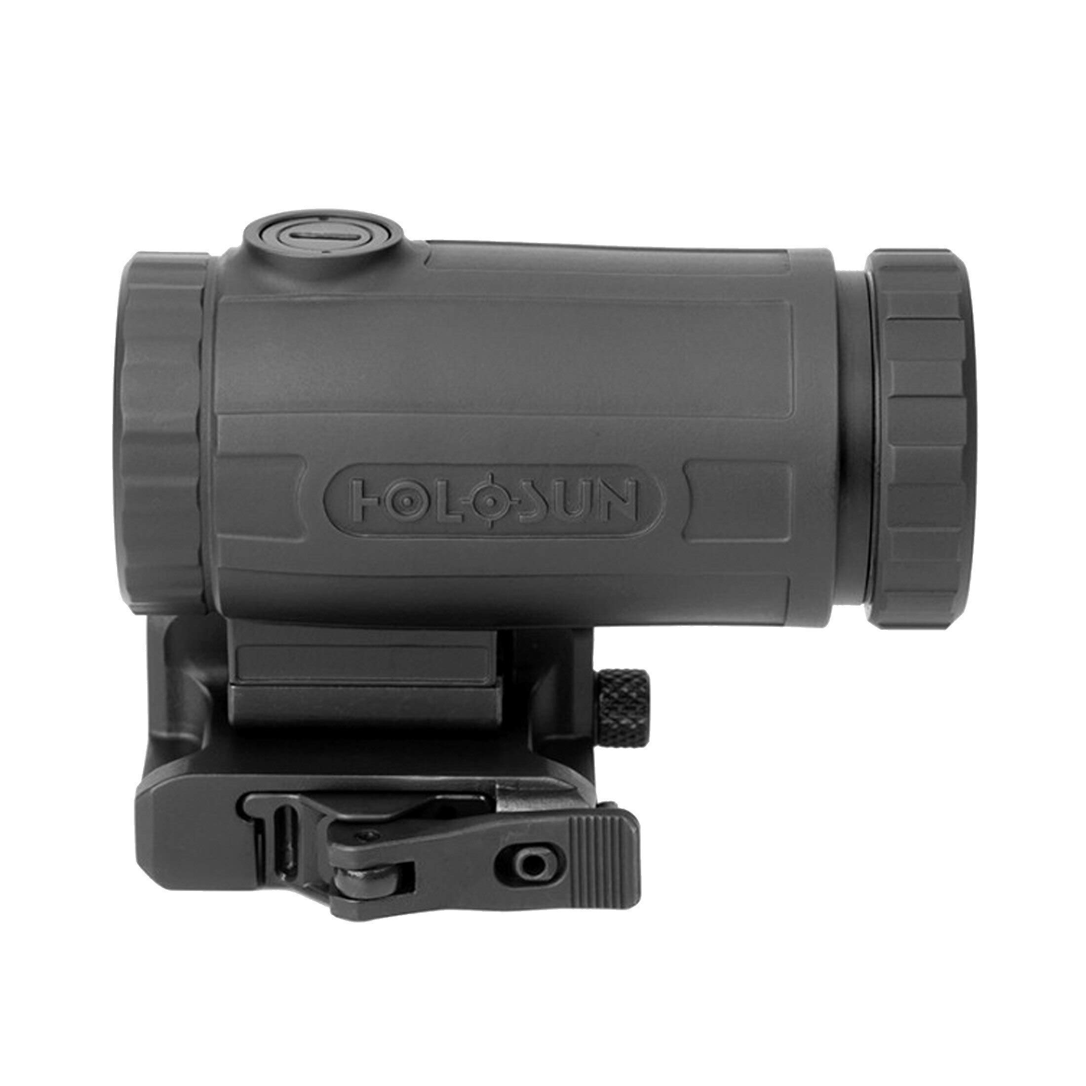Holosun Magnifier HM3X-TITAN, agrandissement 3 Fois, Noir, Picatinny, Chasse, tir Sportif, Airsoft, pour viseur Point Rouge Micro Tactique - 70138214
