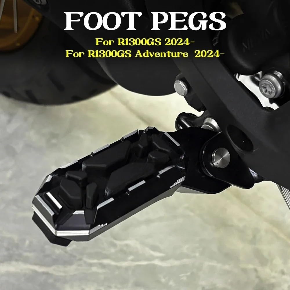 Pasuje do Bmw R1300 GS Adventure 2023 2024 2025 akcesoria podnóżki motocyklowe kierowca podnóżek jeździec