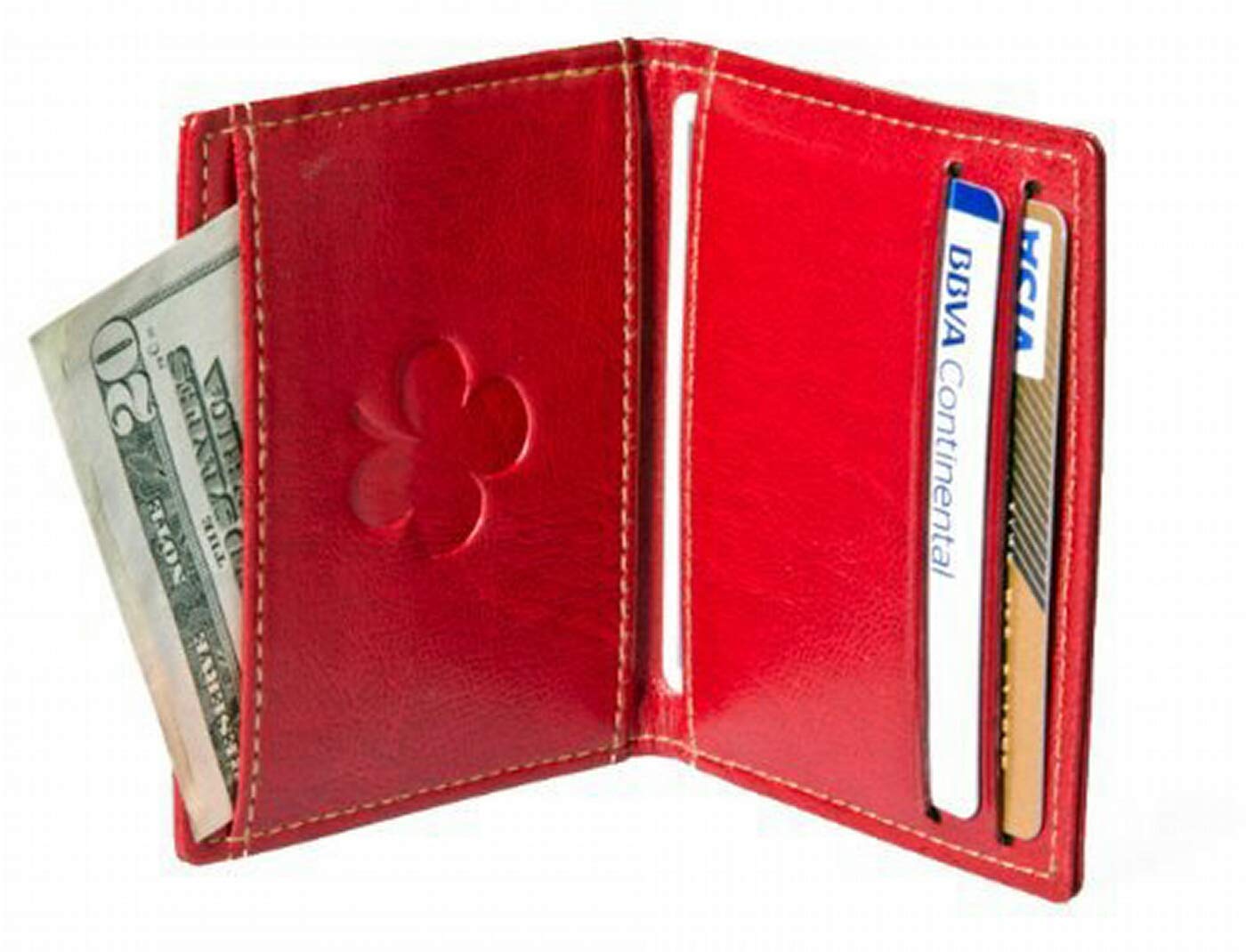 Slim RFID Blocking Leather Wallet