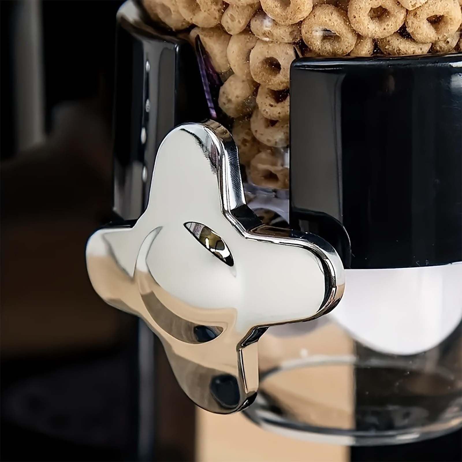 Distributori di Cibo, contenitori per Alimenti, Macchine per Farina d'avena a Doppio Controllo, Serbatoio per Cereali da Cucina, Serbatoio per Snack di Frutta secca d'avena per CER