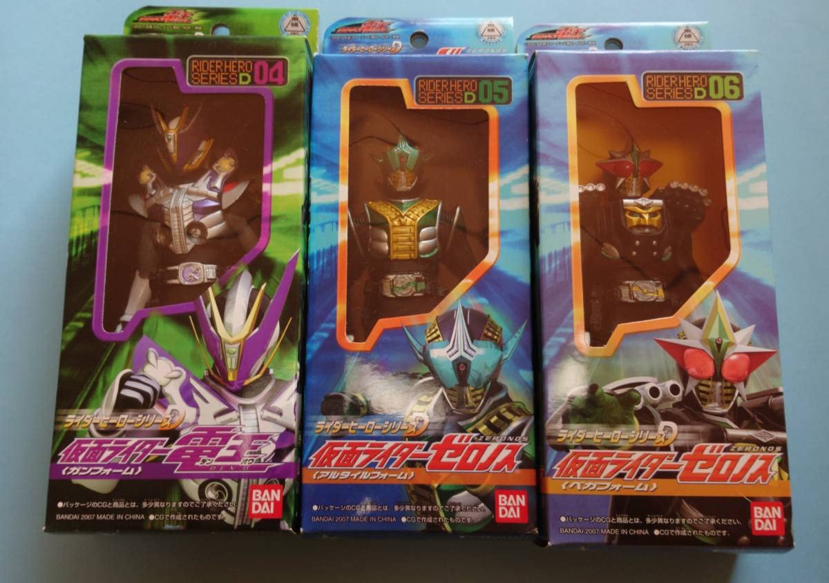 Amazon.co.jp: ライダーヒーローシリーズ RHS 電王 ソフビ 12種