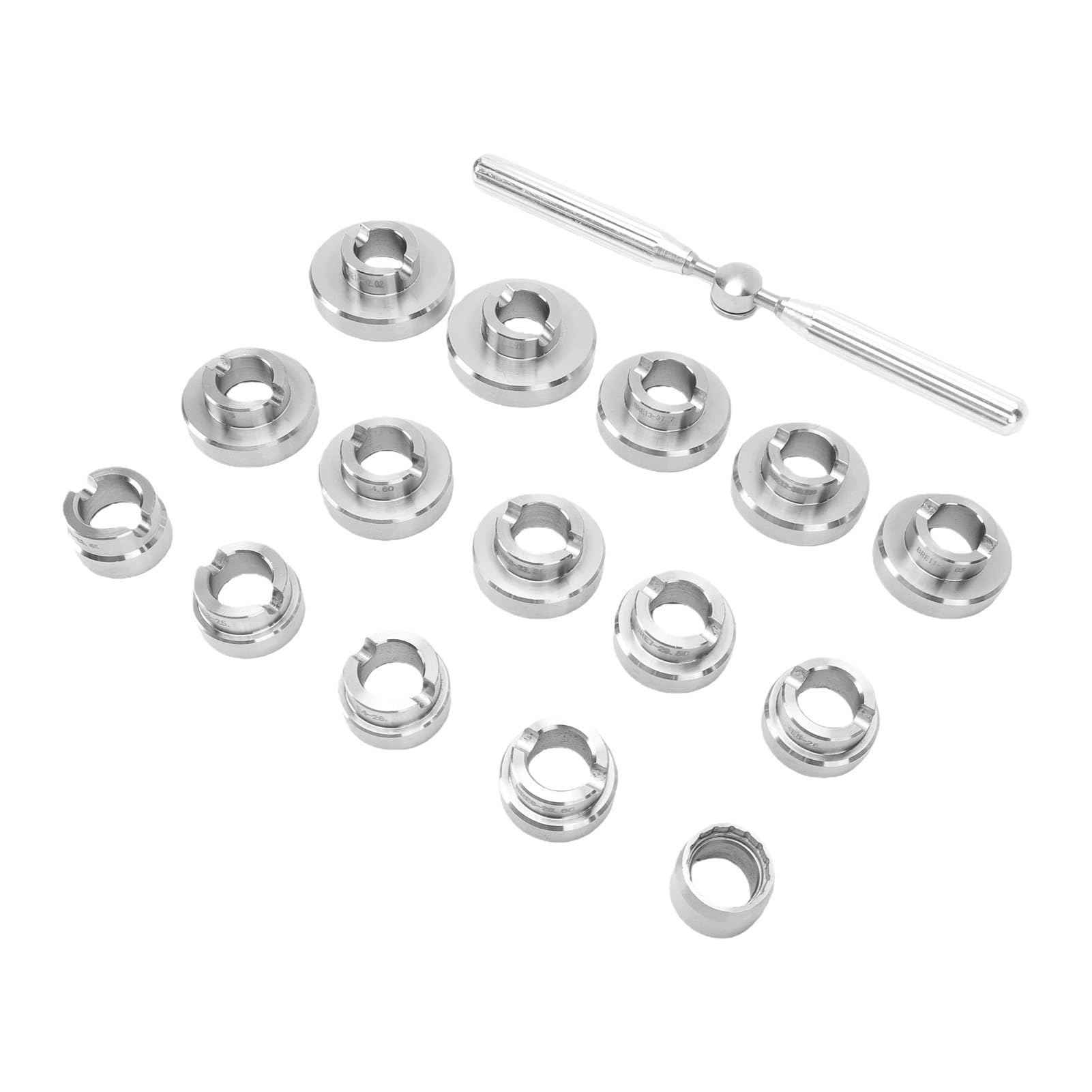 PUSOKEI Coffret D'ouverture de Fond de Montre 15 Tailles Outil de
