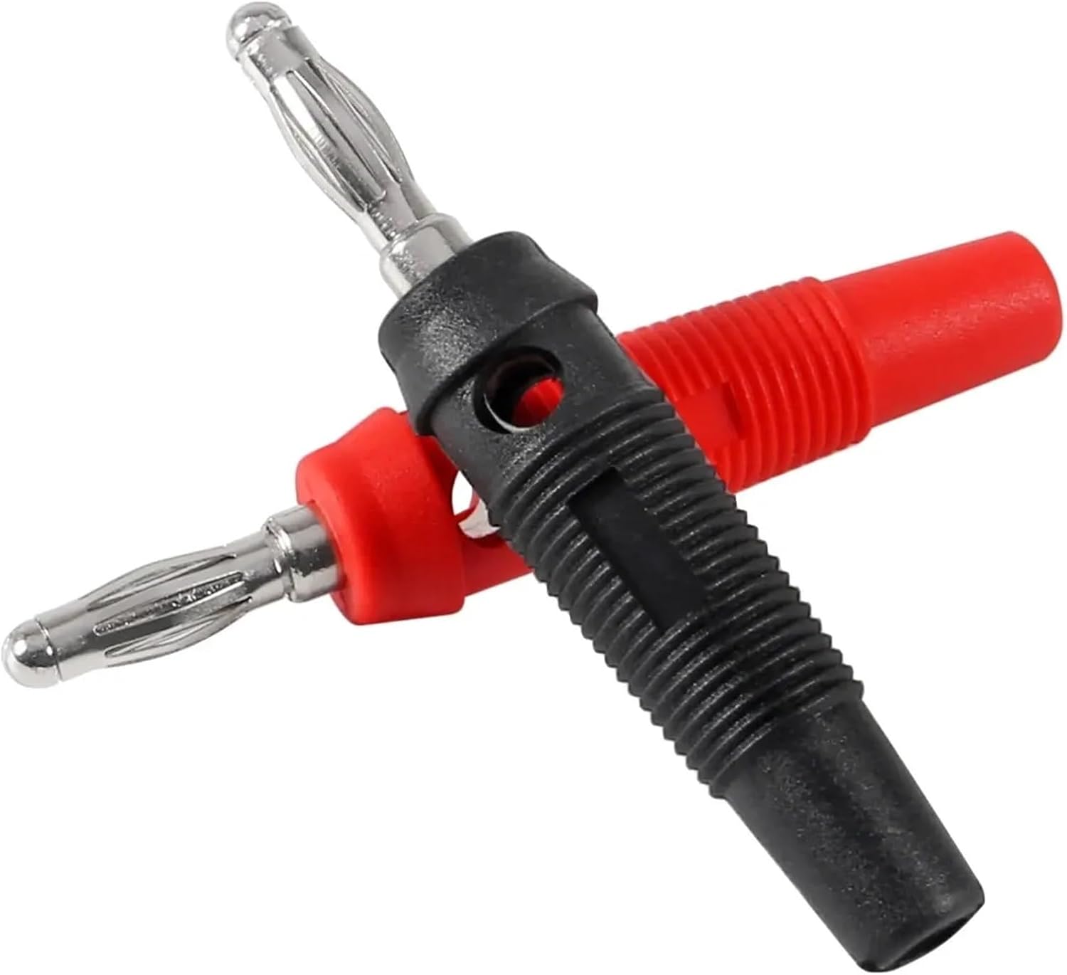 10Pcs 32A High Current Screw Type 4mm Banana Plugs Male Stackable Connector Speaker Cable Adapter 4mm High Current Banana Plugs