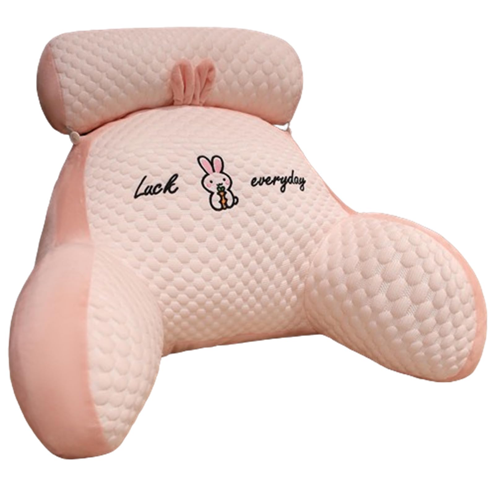 SerendipitousWhisper Reading Pillow For Bed Lovely Backrest Pillows Multifunctional Sofa And Bedside Cushion Soft Detachable Reading Back Support Rest Pillow For Reading Relaxing Watching TV