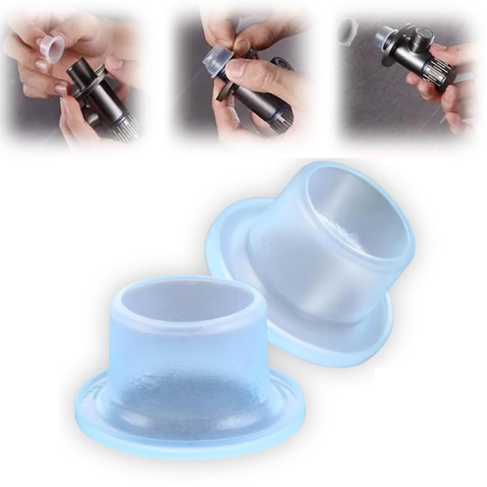 Junta de Sellado para Grifo, Junta de Silicona para Grifo, Junta de Goma para Anillo de Sellado, Anillos de Sellado para tubería de Goma, Silicona(A*10pcs)