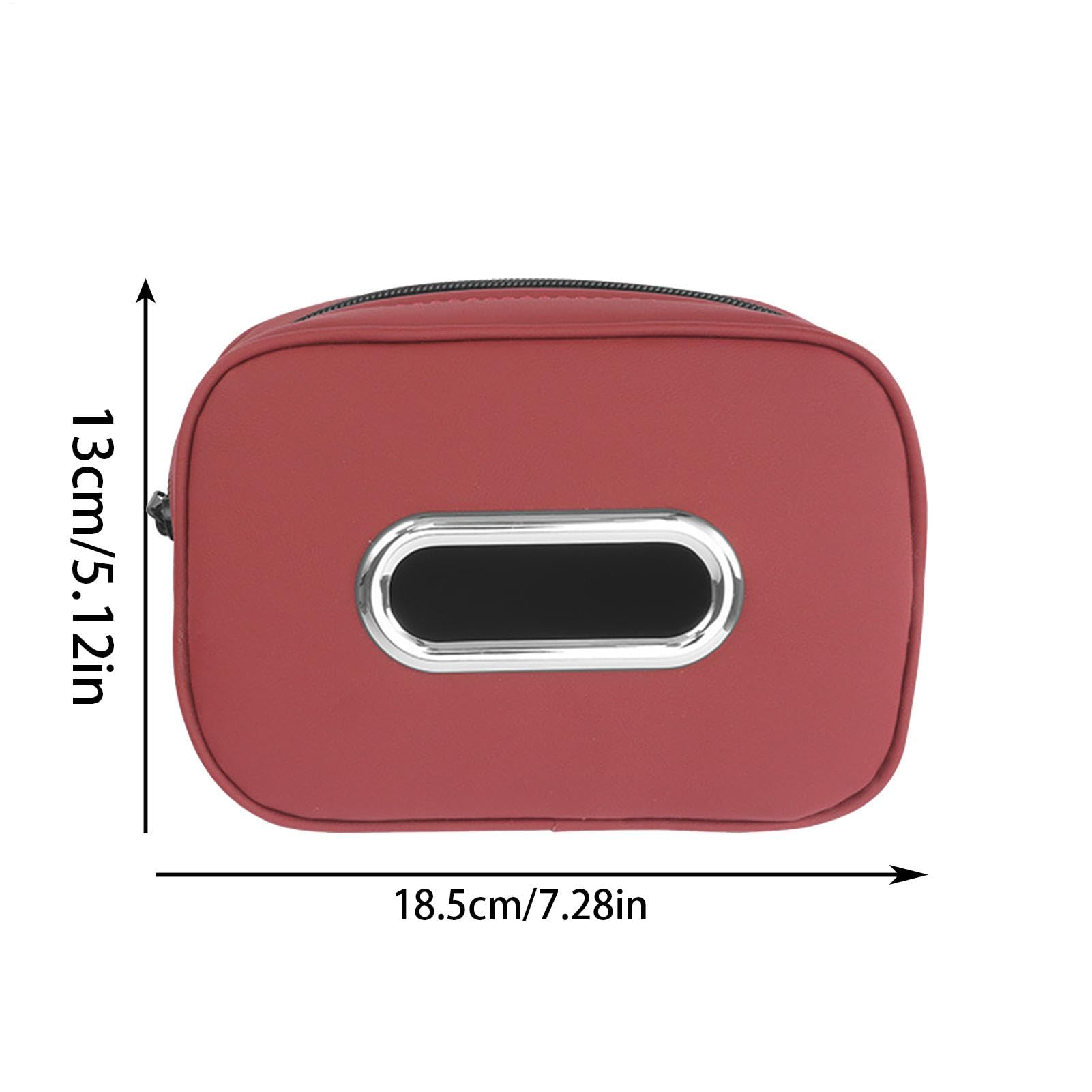 Soporte para caja de pañuelos para automóvil, Servilletero para automóvil, Soporte dispensador de servilletas para coche grande, Soporte para pañuelos para visera de coche, funda para pañuelos para as