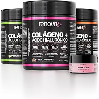 Renova Be Collageno + Ácido Hialurônico Loja Oficial 3 unid
