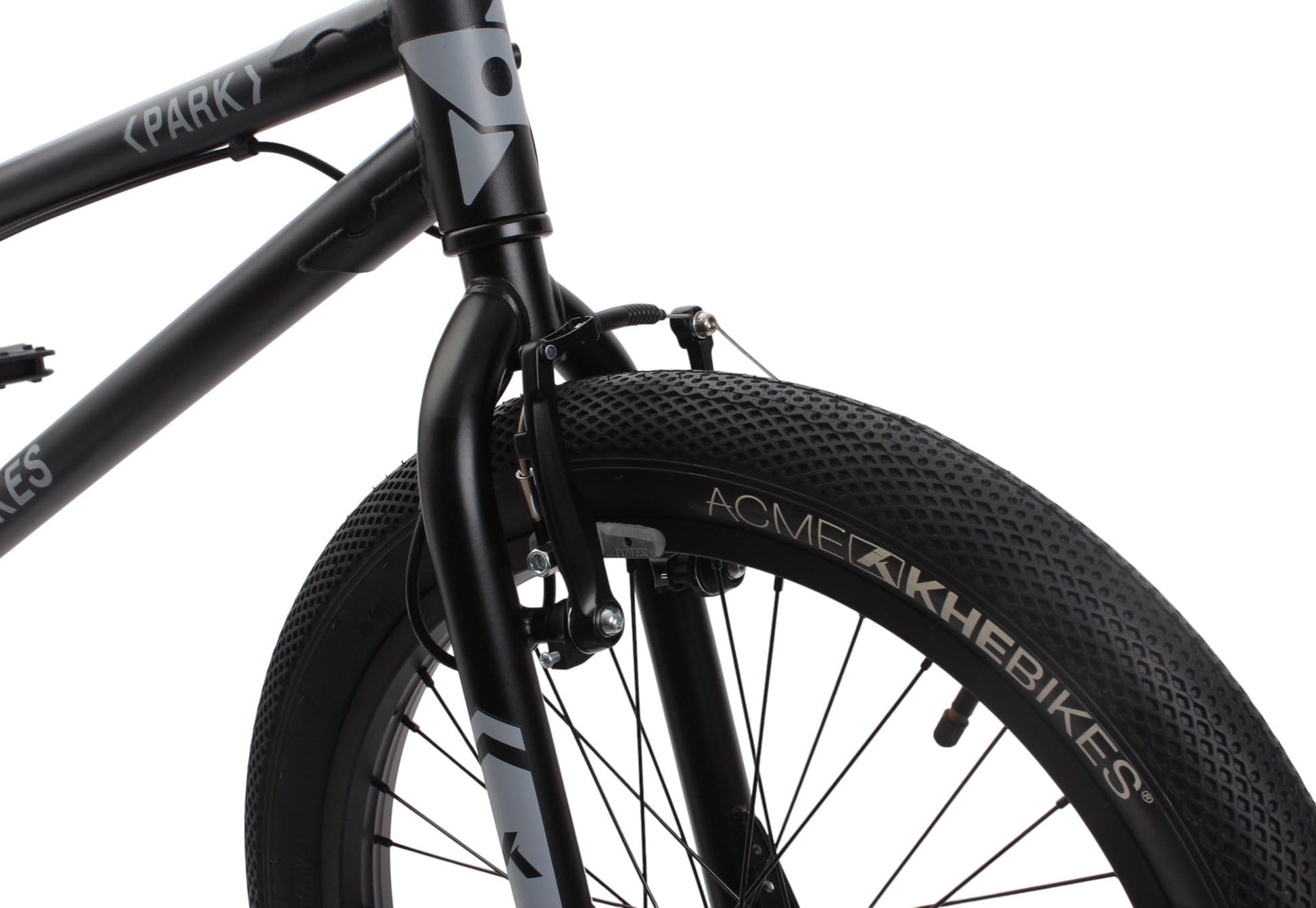 KHE Park 20 Zoll BMX 11,1 kg – HiTen Rahmen 19,5 Zoll TT – 2,40 Zoll Reifen – V-Brake vorne & hinten – Oil Slick Lenker – Freestyle Bike 2025