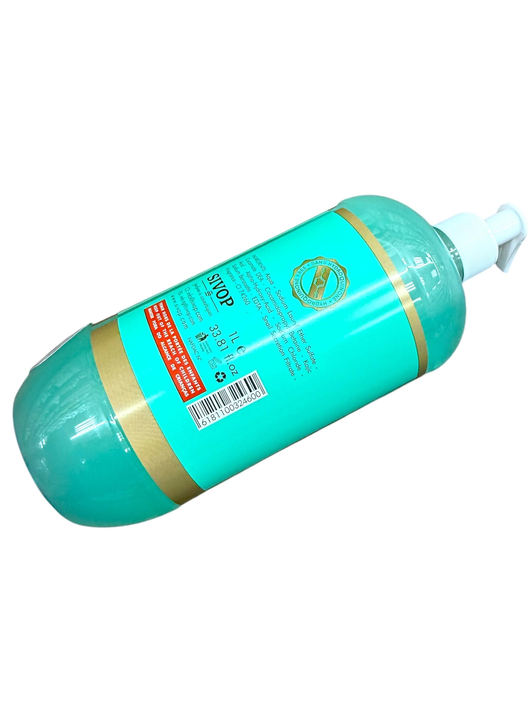 Clarifying Shower Gel with Snail Slime, Fast Action Formula, 33.8 fl oz