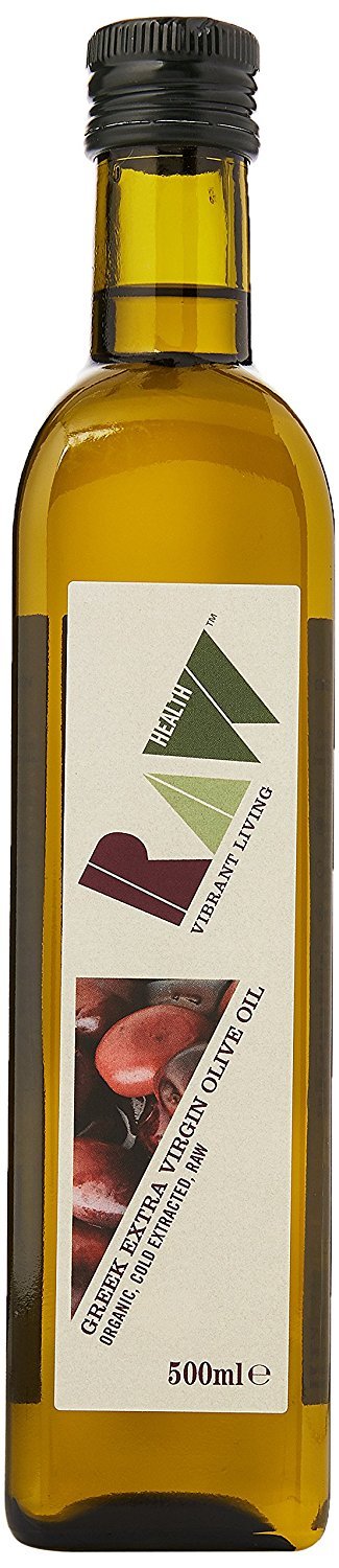 Raw Vibrant Living Huile d'olive vierge extra vierge 500 ml (1 unité)