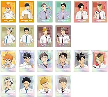 Amazon.co.jp: ハイキュー！！ ぱしゃこれクリアVer. 10パック