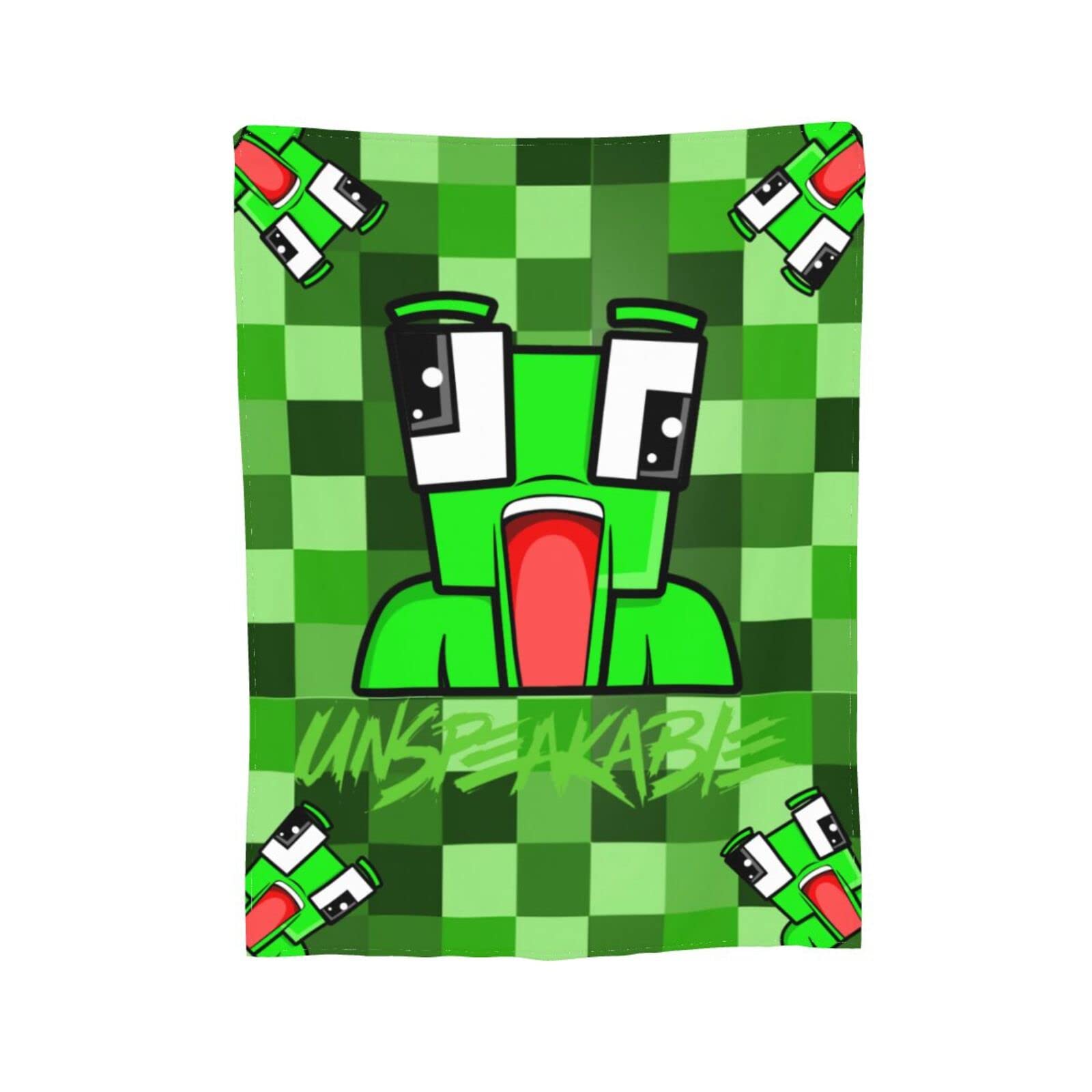 Ultra-Soft Micro Fleece Blanket 3D Fashion Print All Season Couch Sofa Warm Bed Throw Blanket Perfect for Kids Adults Family Birthday Gift 50"X40"