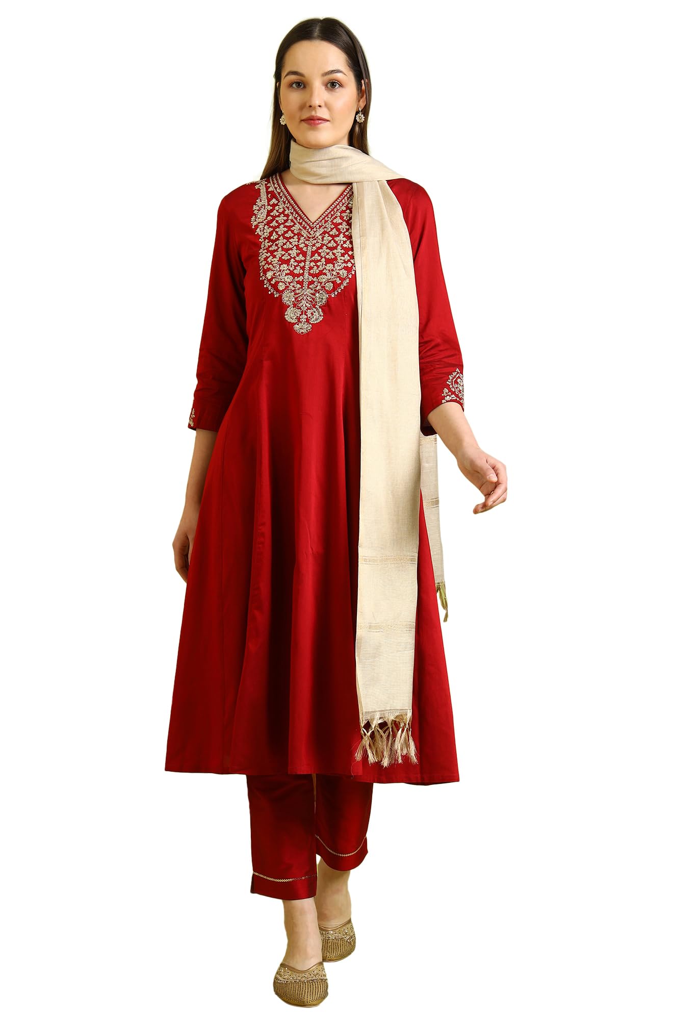 w for woman womens Kurta, Slim Pant & Dupatta-picture-40