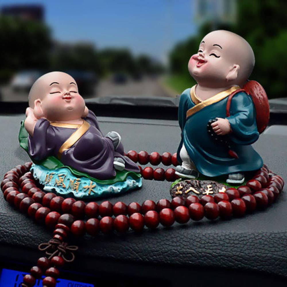 Statue Bouddha résine contre le stress : mini figurines pour harmoniser votre espace