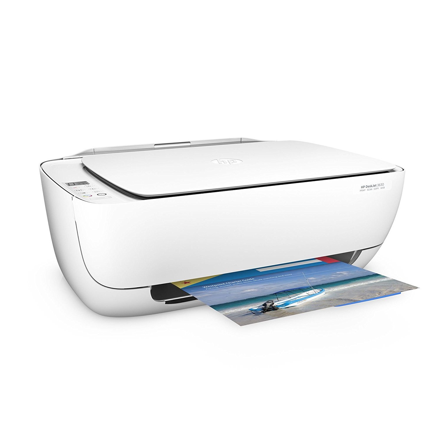 HP K4T99B#BEK Deskjet 3630 All-in-One Multifunktion Drucker weiß