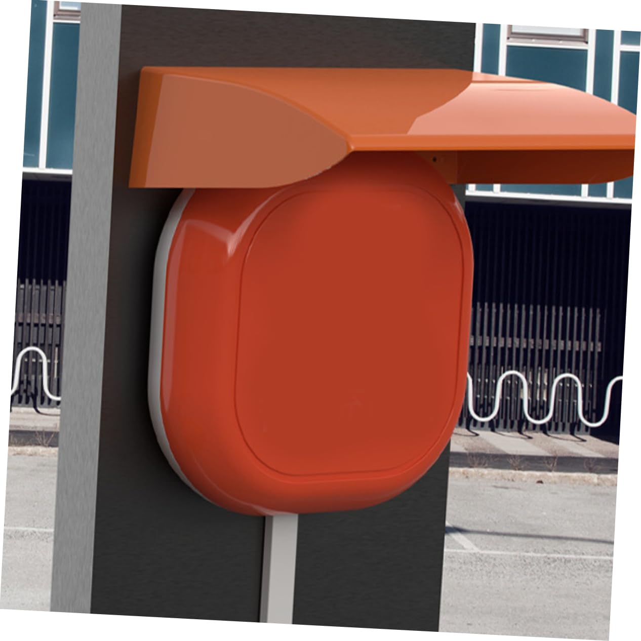 Mipcase Protezione Ricarica e Plastica Resistente per Arancione in Stazioni Elettrica Copertura Antipolvere Antipioggia Colonnina di Auto All'aperto Parcheggi Pubblici