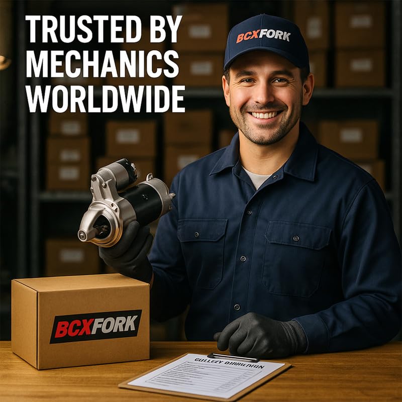 Starter Motor 600-813-3912 Compatible for Komatsu Engine 6D114 Excavator PC360-7