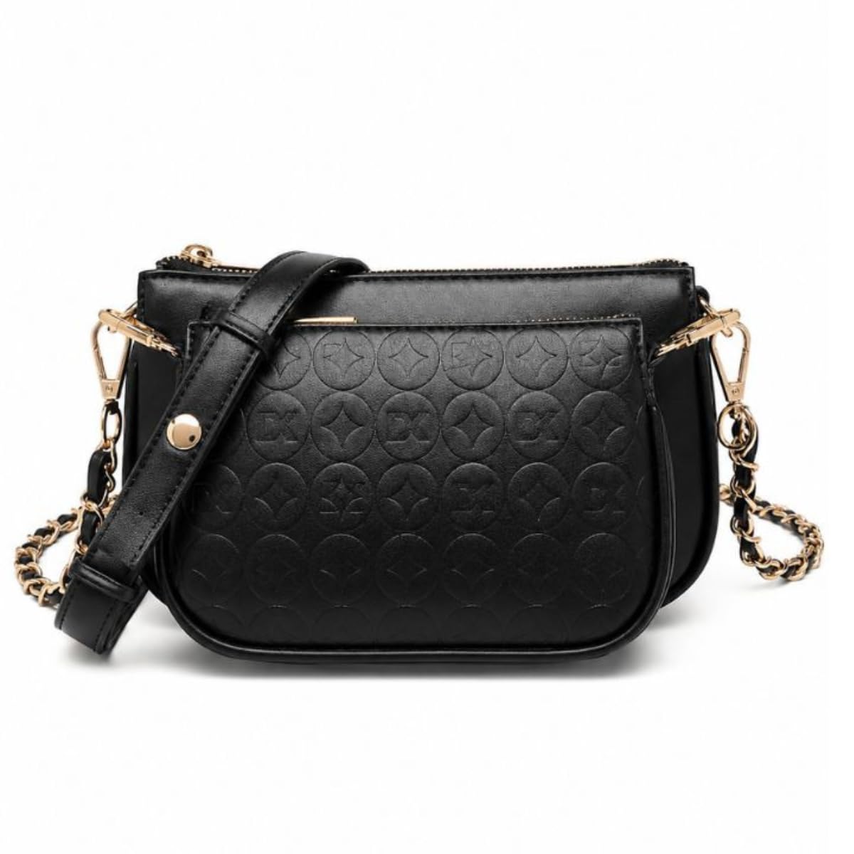 Women Sling Bag Faux Leather Crossbody Shoulder Bag for Women-image-19