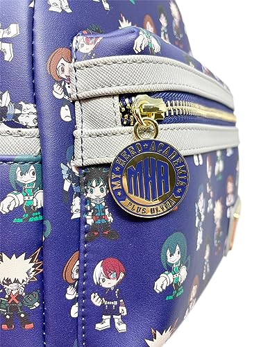 Loungefly My Hero Academia Group Allover Print MHA Womens Double Strap Shoulder Bag Purse4