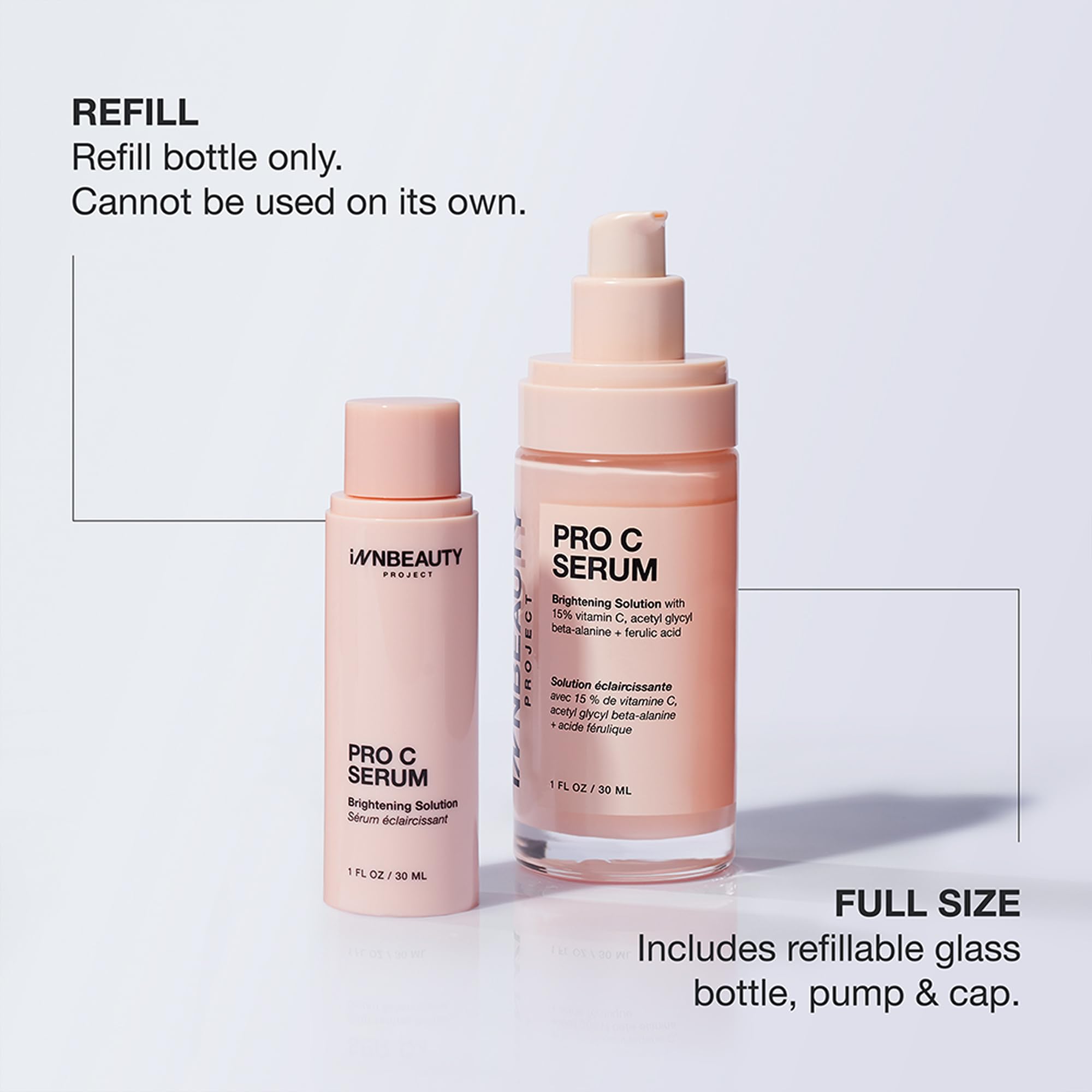INNBEAUTY Project Pro C 15% Vitamin C Serum, Fragrance Free