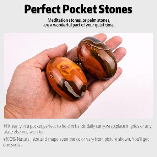 Miniatura 7 de Gbuxska Piedra de cristal de ágata de encaje azul cristales de piedra de preocupación azul natural y piedras curativas para la ansiedad forma