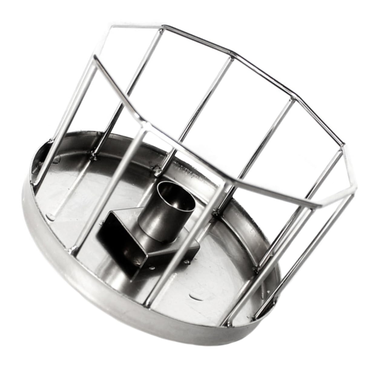 SUPVOX Stainless Steel Automatic Reptile Water Feeder for Tortoise Lizard Pet Drinking Dish Durable Design Keeps Water Fresh for Reptiles for Home Use