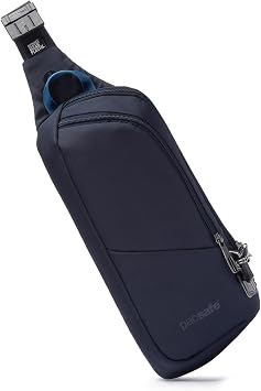 Pacsafe Vibe 150 2.5 Liter Anti Theft Crossbody Pack - Lockable Zippers, RFID Safe