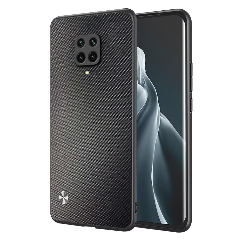 RankOne Custodia Compatibile con Redmi Note 9S / Note 9 Pro (6.67) Cover Case - Bianco
