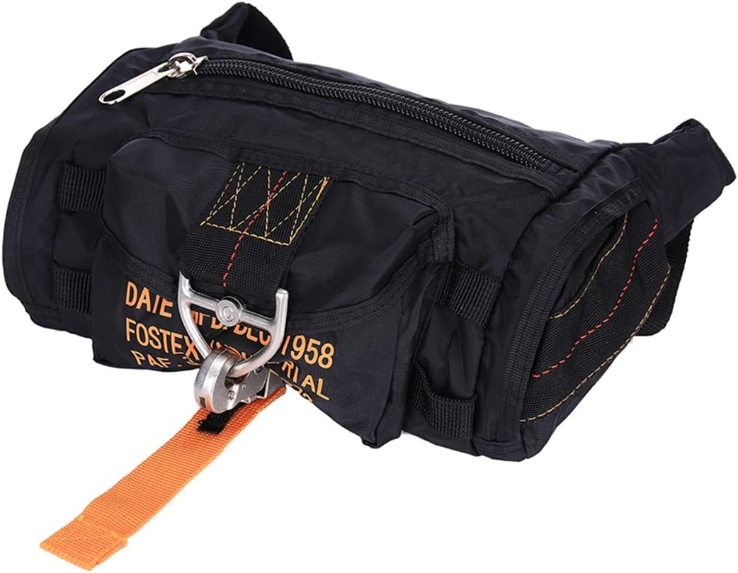 Fostex Garments, Military Sports Waist Pack Para Bag 1 (Black)