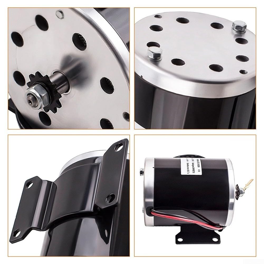 Moteur Électrique 24V 500W pour Go-Kart et Minibike