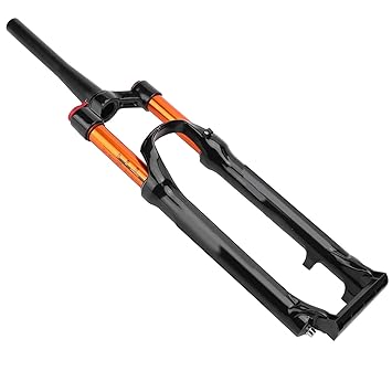Bicycle Shoulder Control Front, Mountain Bike Front Forks Alloy Anti Scratch with Rebound Adjustment for MTB for 27.5in Mountain Bike
