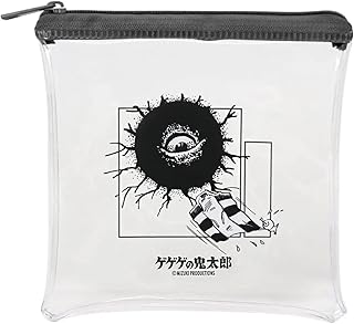 妖怪舎 ゲゲゲの鬼太郎 クリア ポーチ/防水 筆箱 アメニティバッグ 水木しげる (バックベアード)