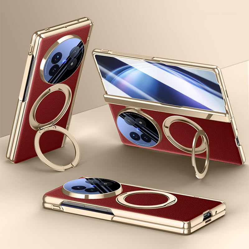 Housse Vivo X Fold 5 rouge idéale pour le chargement sans fil au quotidien