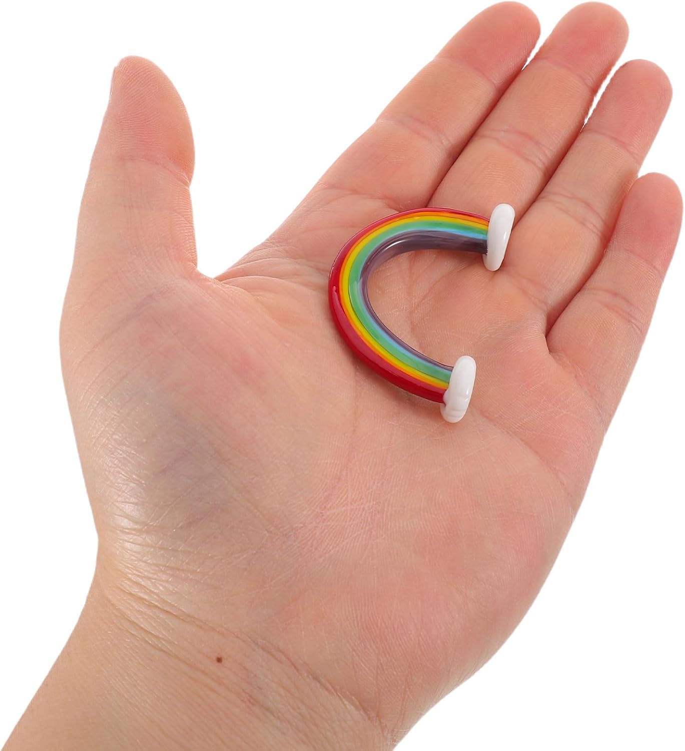 IMIKEYA Mini Rainbow Glass Ornament, Light Refracting Desk Decor image 4