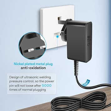 KFD 24V Charger for Google Nest Hub MAX Smart Speaker Google Nest Audio, AC Adapter for 10 Smart Display 6 Ft Replacement Charger Power Supply AC Adapter Charging Cable(Not for Home/Nest Hub)