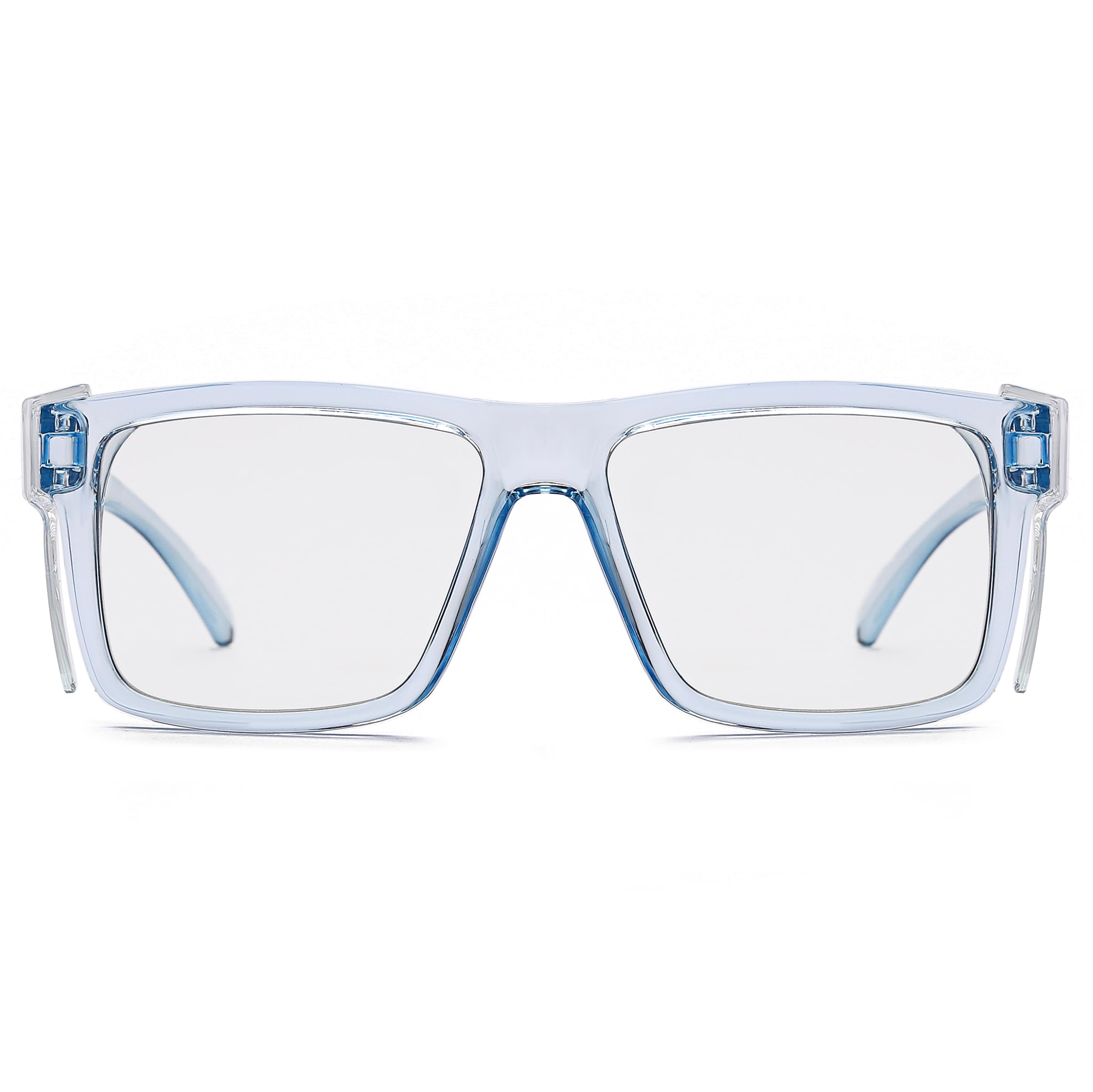 Gafas de seguridad fotocromáticas de transición UV400 Bluelight antiarañazos y resistentes a los impactos, cumple con la norma ANSI Z87.1
