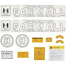 Decal Set Fits International/Farmall Replaces D-IHCH