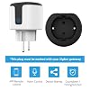 Smart Socket, Wi-Fi Compatible, Remote Control, Home Socket with Relay Function, App-Compatible Remote Control, Indoor Kitchen Appliances, Heater, Humidifier,