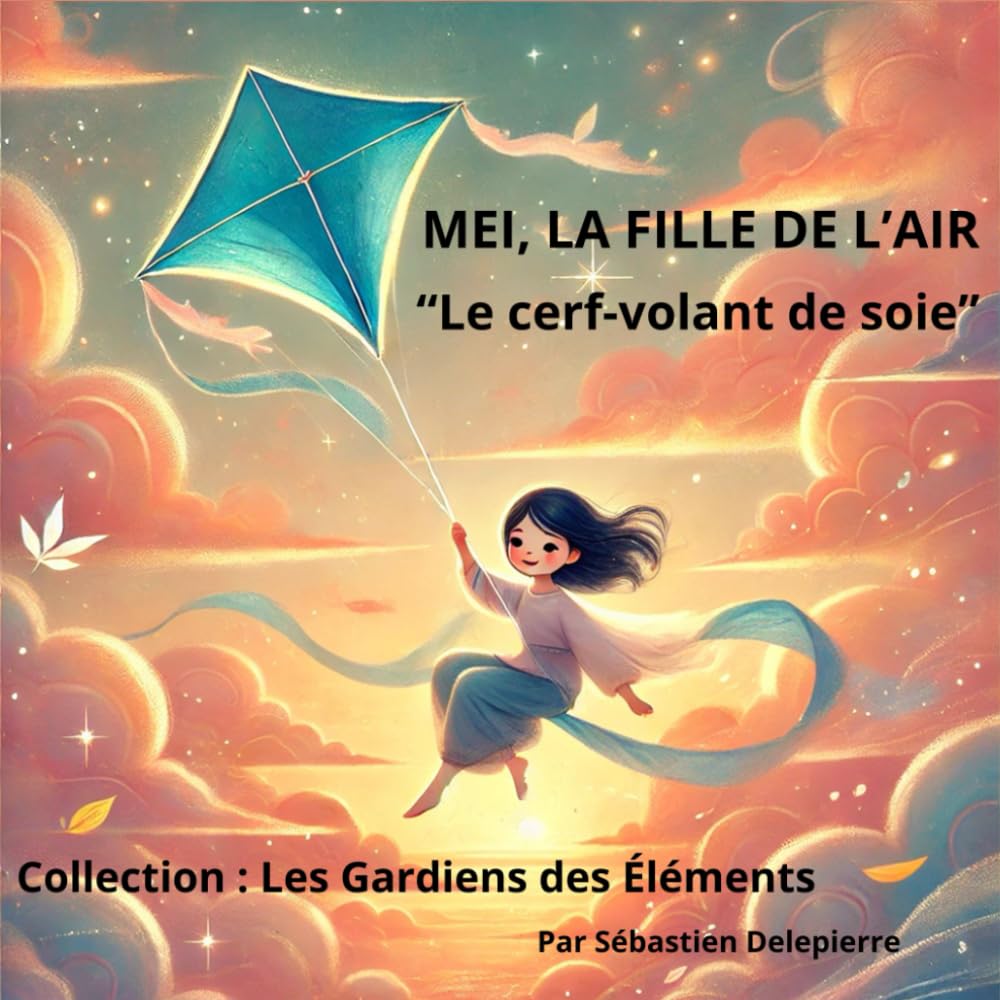 Mei, la fille de l’air: Le cerf-volant de soie (Les Gardiens des Éléments)